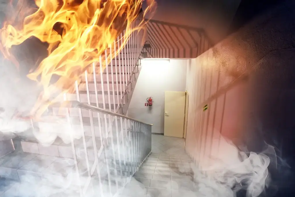 Structure cleaning after a house fire